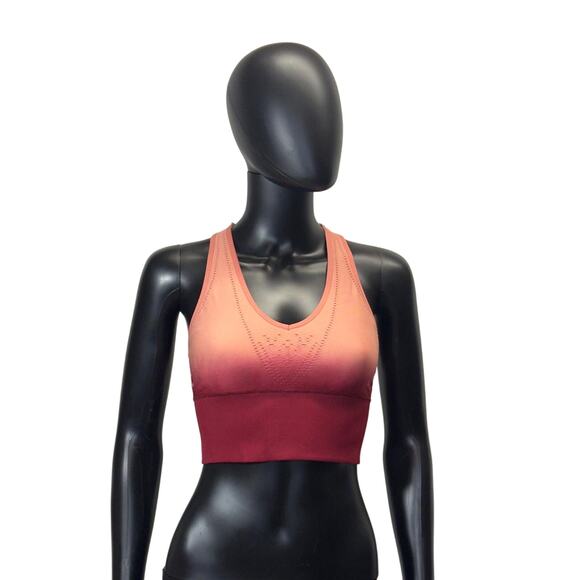 PINK Sport Ombre Racerback Sports Top Sz S - Picture 3 of 8